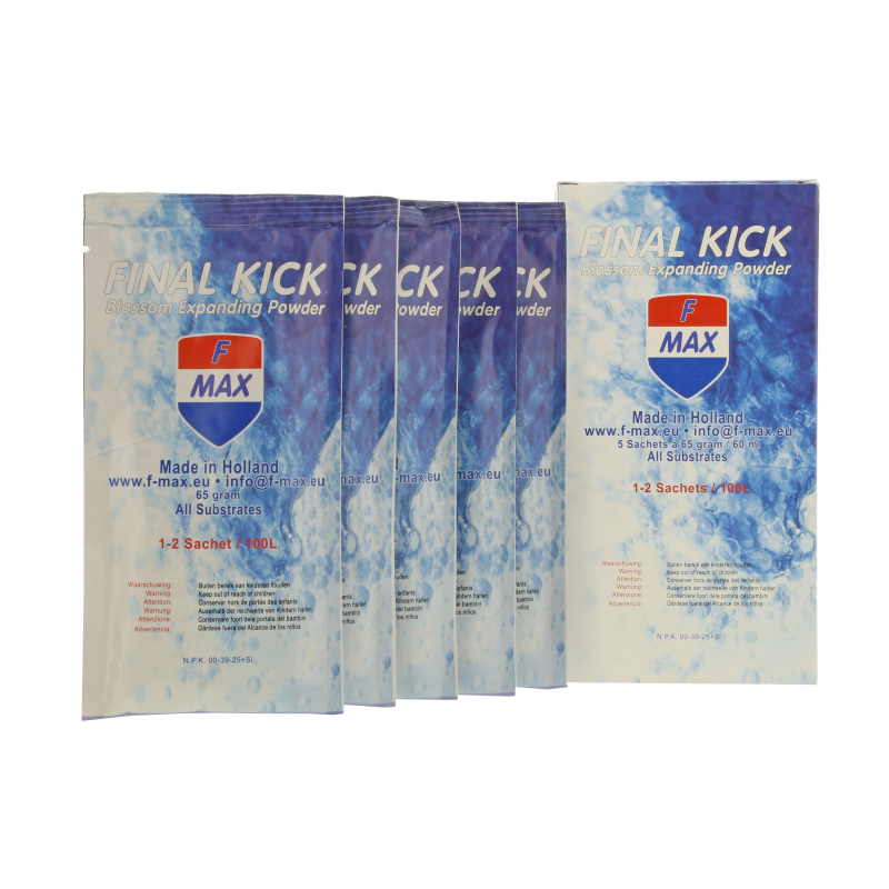 F-Max Final Kick Blossom Expanding Powder 5 Sack