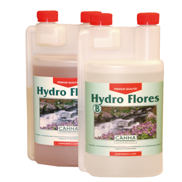 Canna Hydro Flores A&B 2 x 1 Liter Blüte