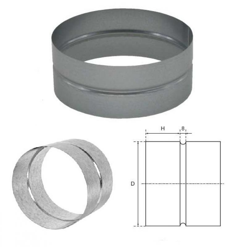Verbindungsstück Muffe 150 mm