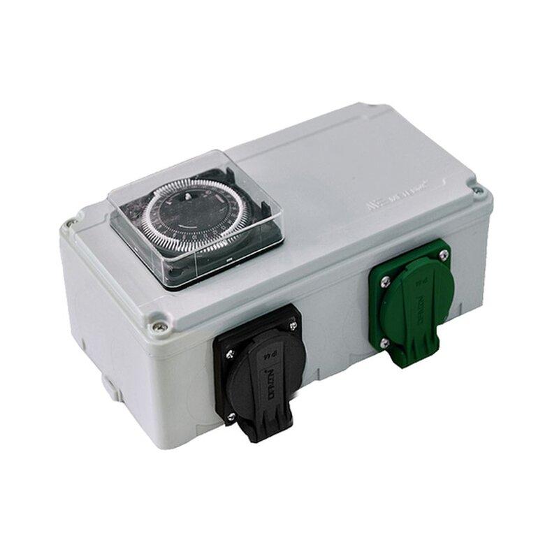 Davin Timerbox DV-12K 2 x 600 Watt plus Heizung 230V