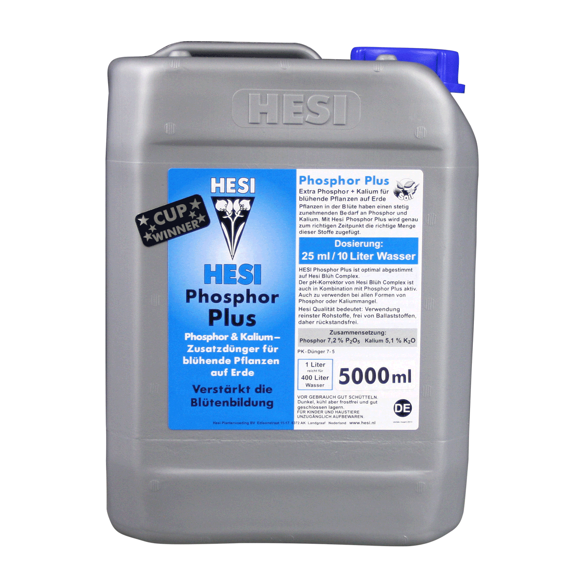 Hesi Phosphor Plus 5 Liter für Erde